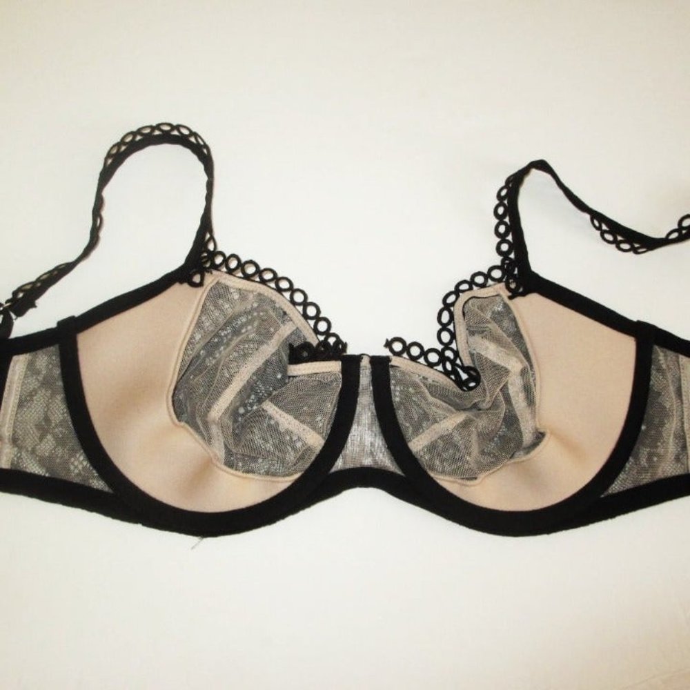 Victoria Secret Unlined Push Up Bra 34DD - Picture 4 of 7